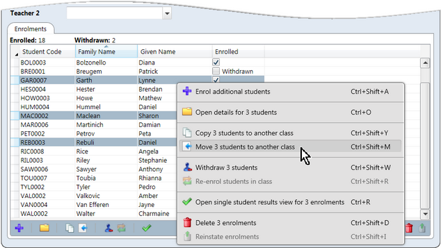 Ent ClassContextMenu