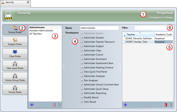 Set SecurityWindowNumbers