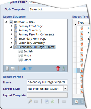 SRP PrepareReportStructure